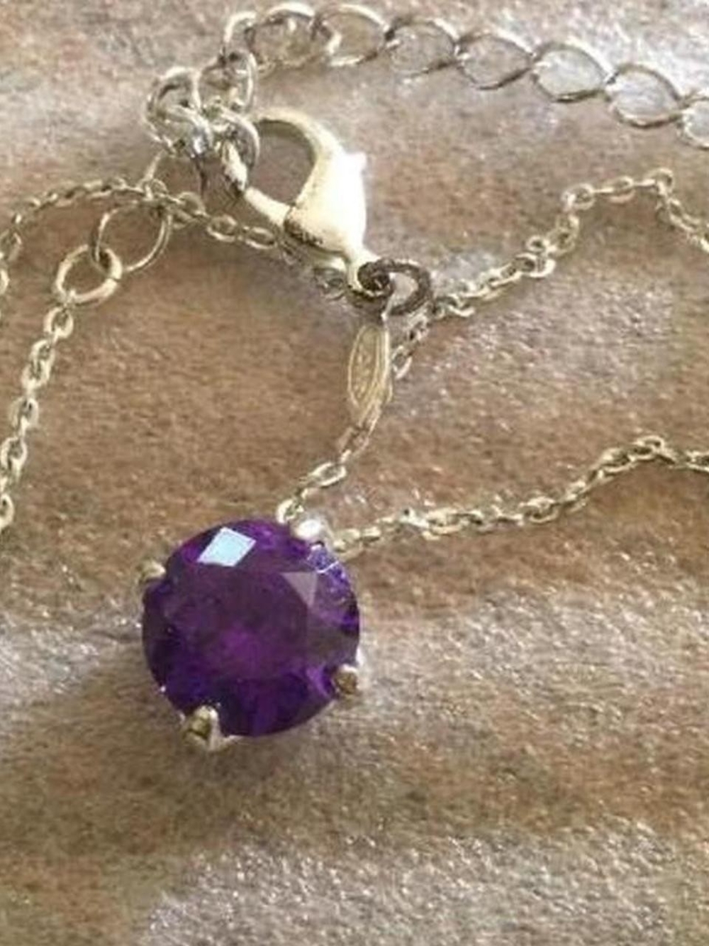 Purple Avon Necklace